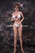 3D Full Size Solid Silicone TPE Sucking Pussy Doll custom 165cm Sex Toys Big Boobs Real Adult male masturbator oem Sex Dolls by AUTOMATICWOMAN